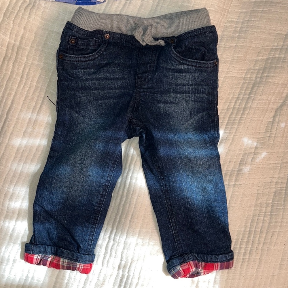 CAT&JACK fleece lined jeans